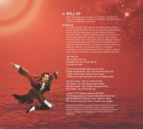 DJ BOBO - Fantasy Album - Roll Up