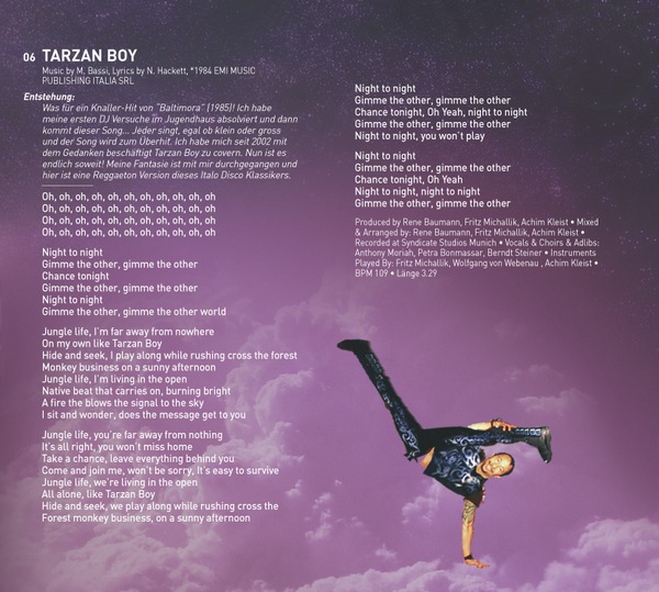 DJ BOBO - Fantasy Album - Tarzan boy