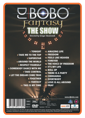 DJ BOBO - Fantasy Show DVD